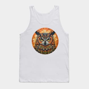 Mandala - Owl Tank Top